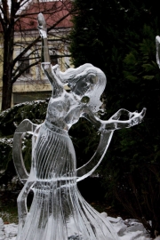 Ice statue