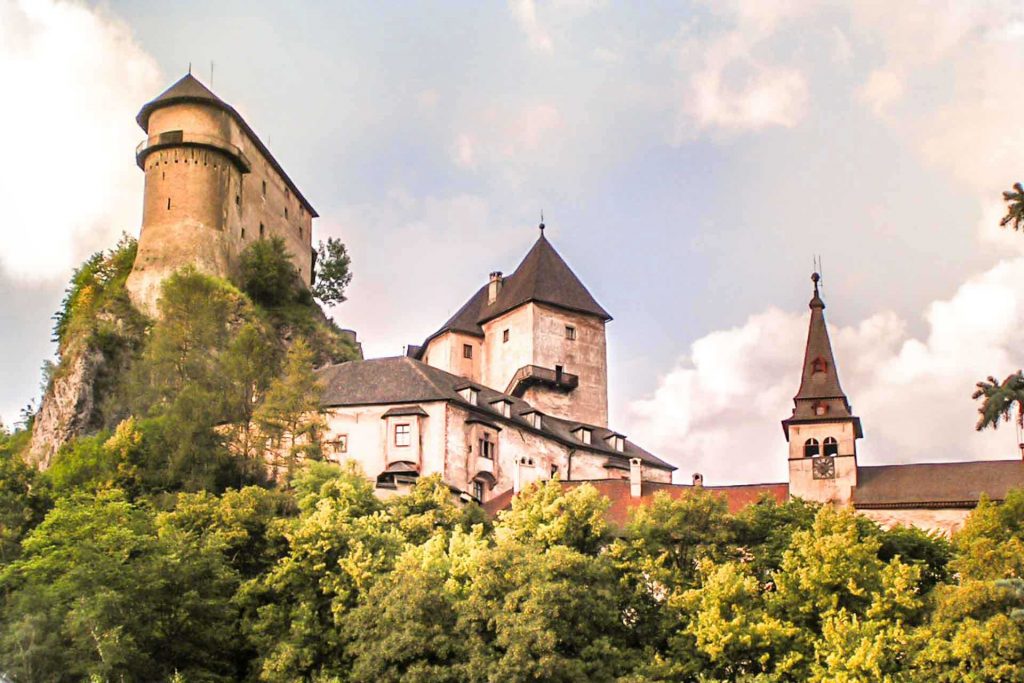 Orava castle, Slovakia, Author: Harassek. Wikimedia + postprocess VP